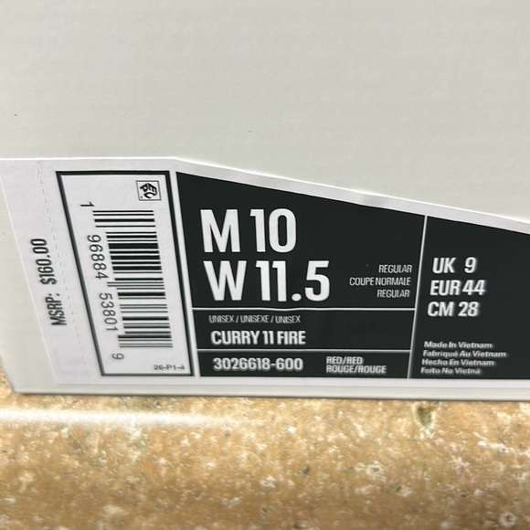 Curry 11 Fire Men’s Shoes - Picture 7 of 7